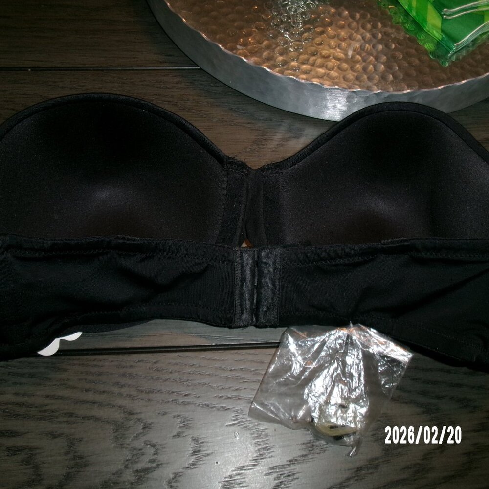 NWT MAIDENFORM STRAPLESS UNDERWIRE Bra Lightly Padded 38C STYLE 07955 - Picture 4 of 5